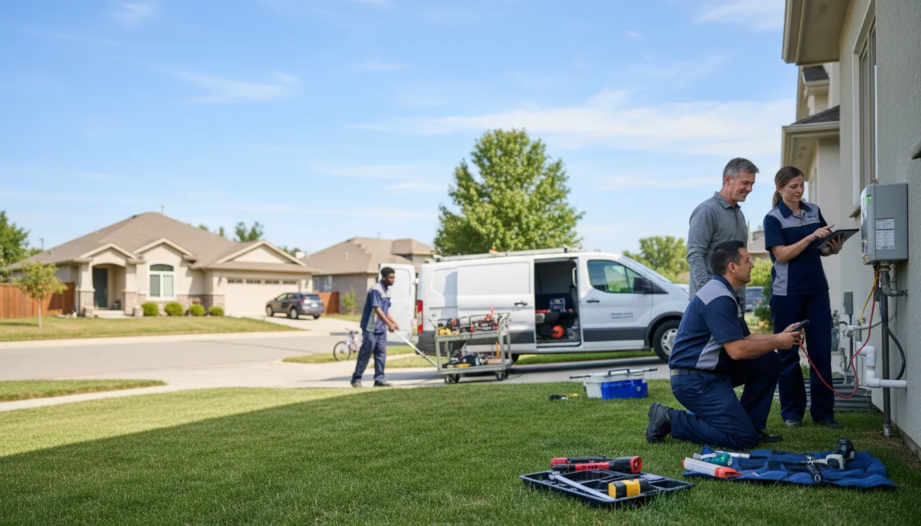 Tankless water heater service in Newfield, ME